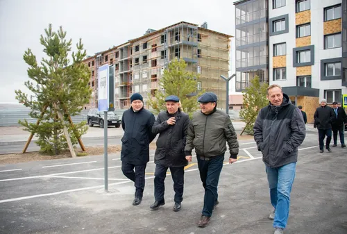 С инспекцией новых жилых кварталов