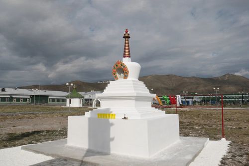 Сегодня на территории 55-й отдельной мотострелковой бригады торжественно открыли субурган