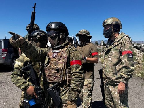 В Туве провели турнир по страйкболу среди ветеранов боевых действий