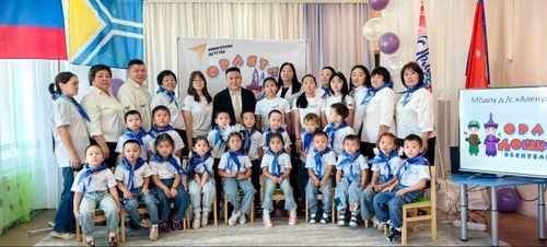 Пий-Хемском районе прошло торжественное посвящения в Орлята-дошколята