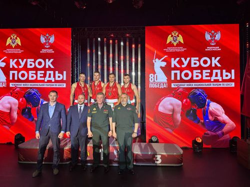 Росгвардеец из Тувы стал серебряным призером чемпионата Росгвардии по боксу «Кубок Победы»