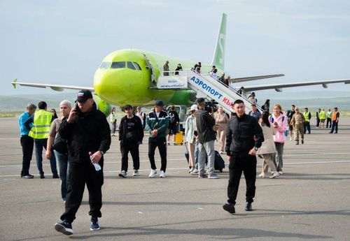 S7 авиакомпанияның бирги самолёду