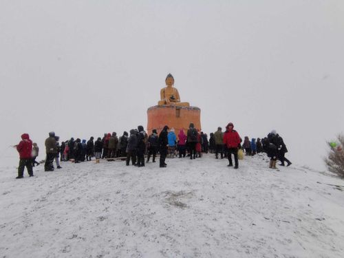 В Туве состоялась церемония "оживления" статуи Будды Шакьямуни