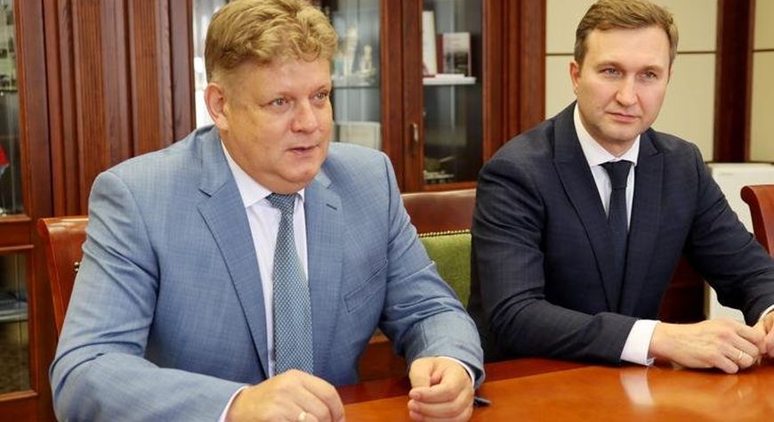Анатолий Серышев обсудил промежуточные результаты и перспективы стажировки с Егором Захаровым
