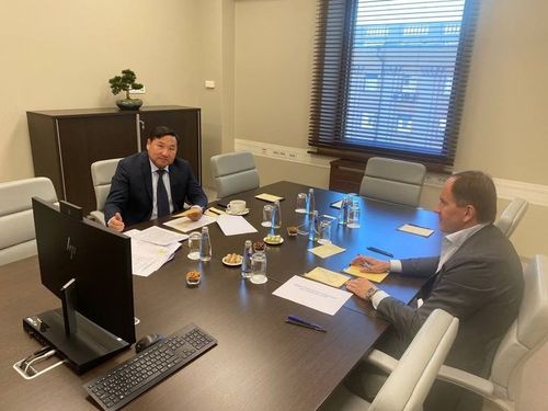 Врио Главы Тувы Владислав Ховалыг находится в командировке в Москве