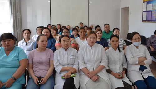 Трудовым коллективам Дзун-Хемчикского района рассказали о профилактике ЗОЖ