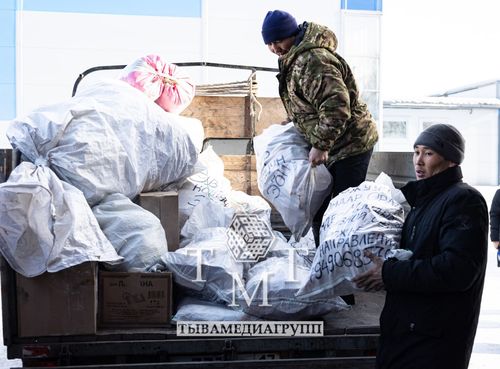 В Туве гуманитарная помощь для военнослужащих продолжает поступать