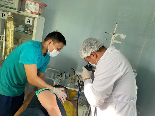 «Маршрут здоровья» добрался до отдаленного Тоджинского района