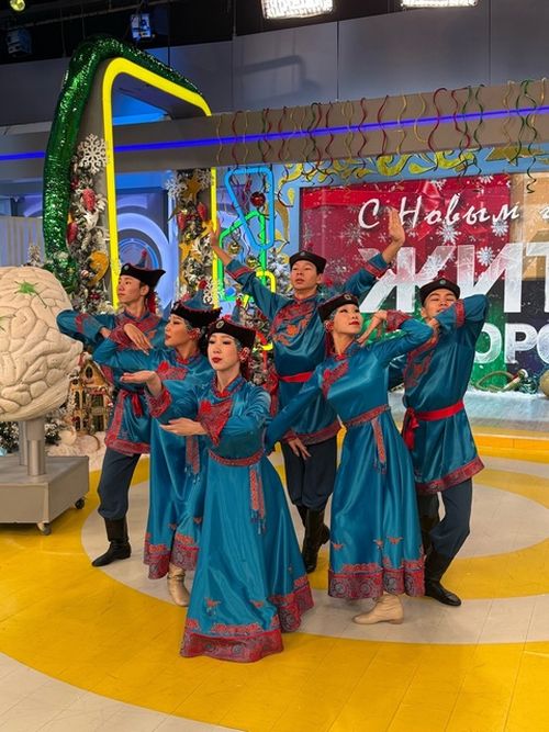 Тувинский Новый год на Первом канале