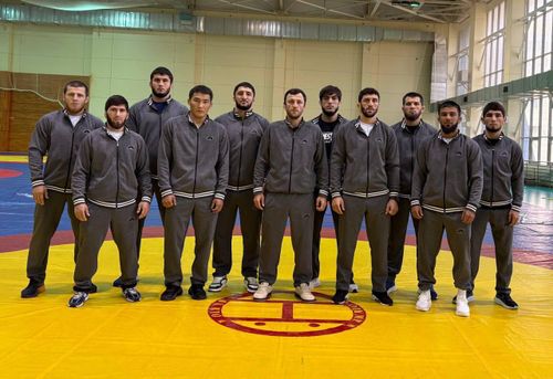 Сайын Казырык в составе сборной России по вольной борьбе отправился в Хорватию