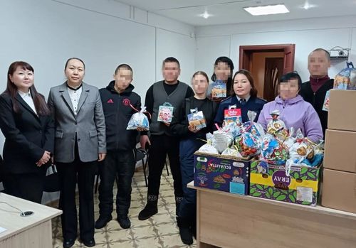 Осужденные колонии-поселения приняли участие в ежегодной акции «Маршрут Деда Мороза»