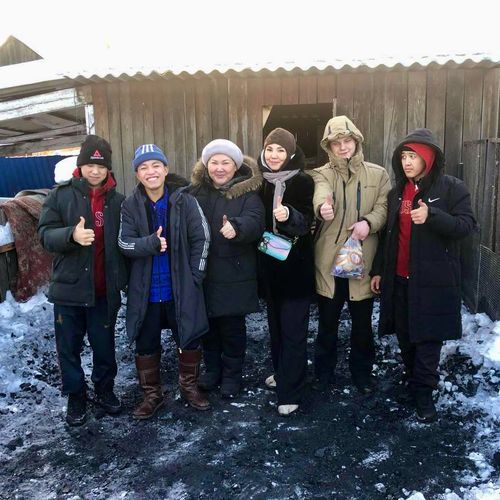 «Добрые Сердца Тувы» помогли семье участника специальной военной операции