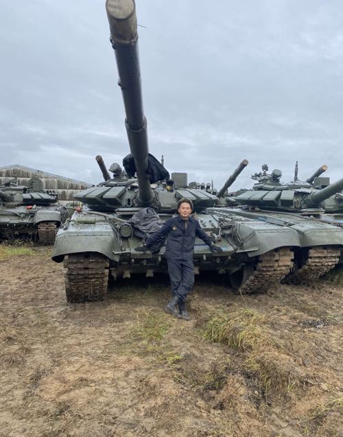 «Воины Тувы - потомки "Черной смерти"». Командир танка - Аржаан Монгуш