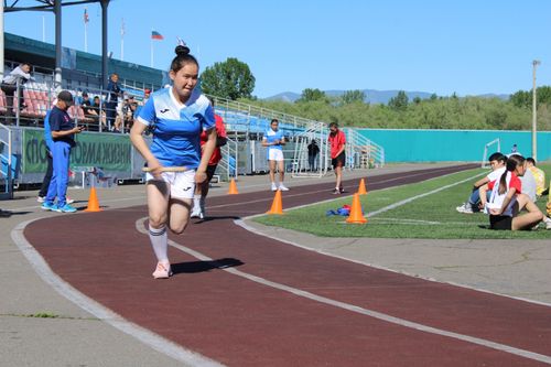 В Туве первый день Президентских игр среди школьников прошел на высоком уровне