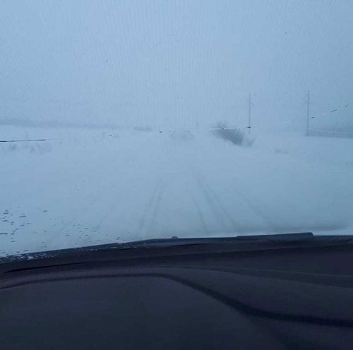 Из-за снегопада на трассе Р257 «Енисей» - ограниченное движение