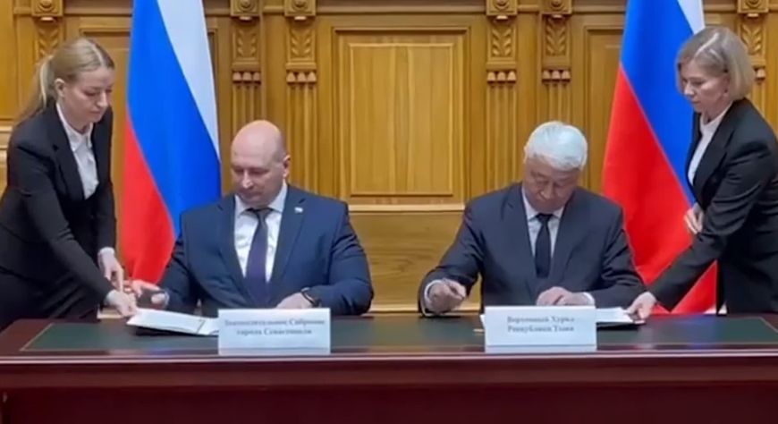 Тува и Севастополь подписали Соглашение о сотрудничестве