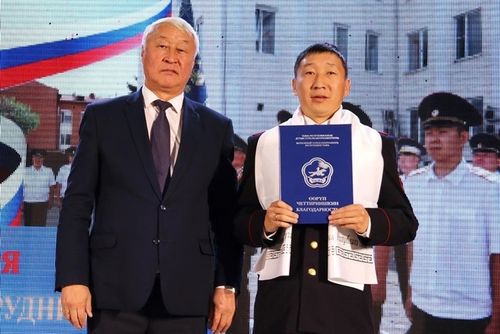 В Доме народного творчества состоялось торжественное собрание, посвященное Дню сотрудника органов внутренних дел