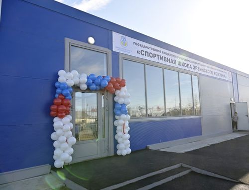 Эрзин кожуунда күш-культура-спорт залы ажыттынган