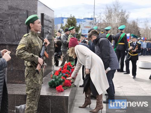 Кызыл принял «Эстафету Победы»