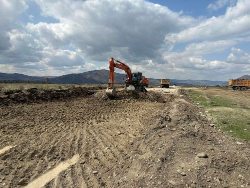 В Каа-Хемском районе продолжается ремонт автомобильной дороги