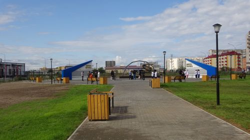 В Кызыле открылась Аллея медиков