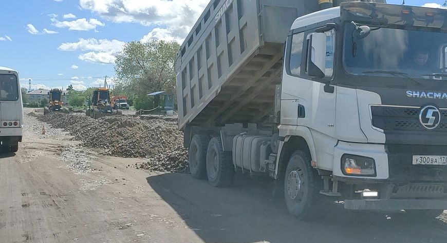 Ремонт автотрассы переходит на следующий этап