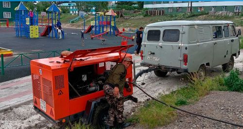 В Хову-Аксы идёт активная подготовка к осенне-зимнему периоду