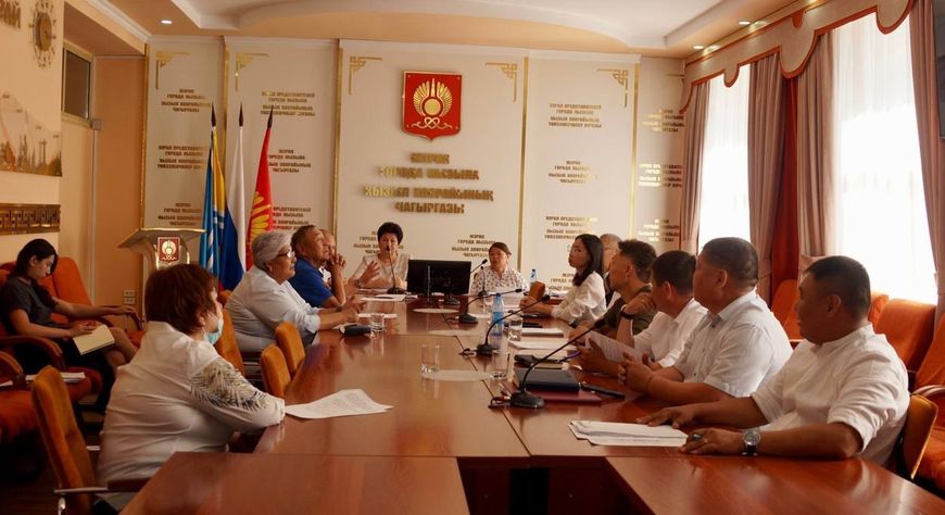 В Кызыле обсудили планы по благоустройству городских территорий