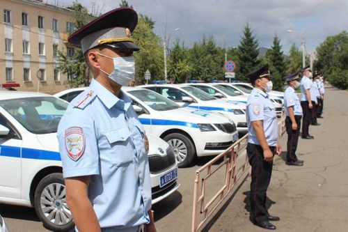 «ŠKODA» выезжает на службу: тувинская госавтоинспекция получила новые авто