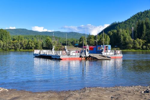 ПАРОМ НА БЕЛЬБЕЙСКОЙ ПЕРЕПРАВЕ ЗАРАБОТАЛ