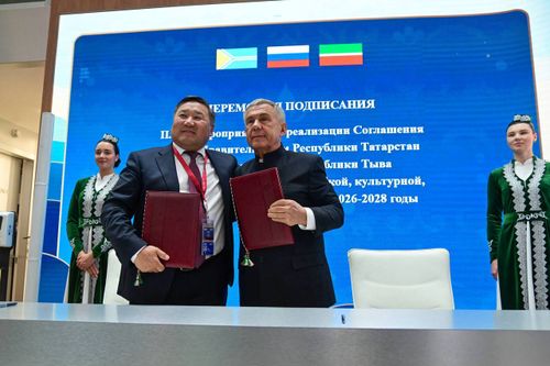 Тува укрепляет сотрудничество с Татарстаном
