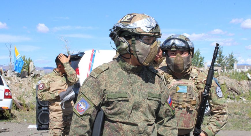 Ветераны боевых действий сыграли в страйкбол