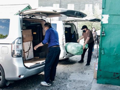 Лунсин вручили СИЗы