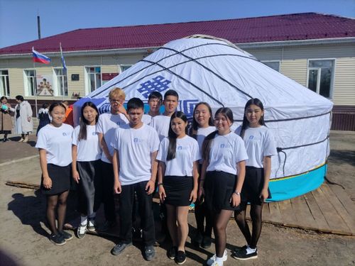 В третьей школе г. Чадана торжественно открыли музей-юрту