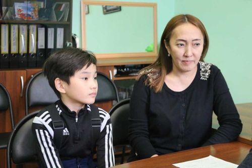 Иван Чучев встретился с юным шахматным талантом