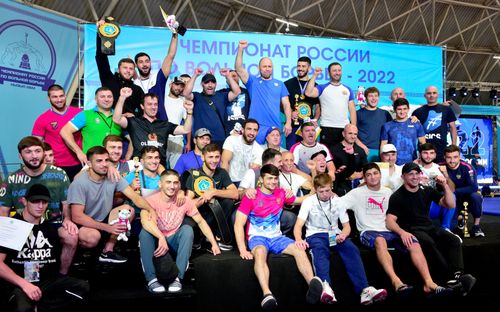Результаты чемпионата России по вольной борьбе — 2022