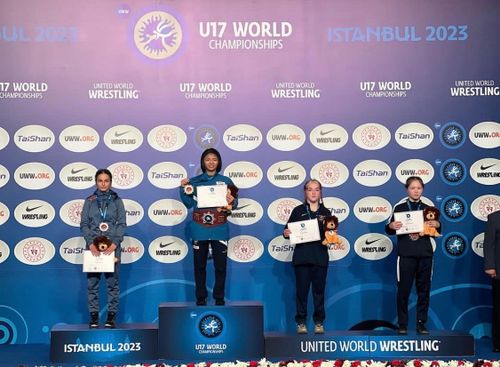 Борец из Тувы стала бронзовым призёром чемпионата мира