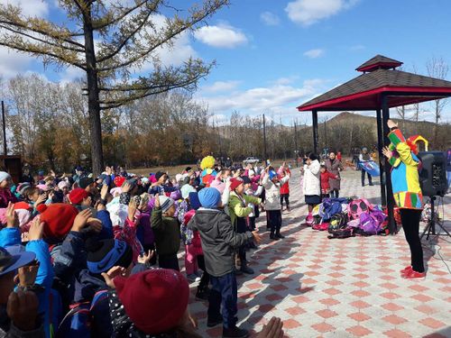 В Туве игровых площадок стало больше