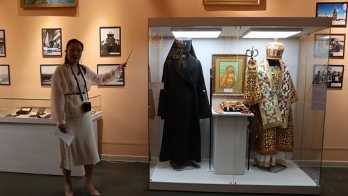 В Национальном музее Тувы в Кызыле открылась выставка «Православие и русская культура в Туве»