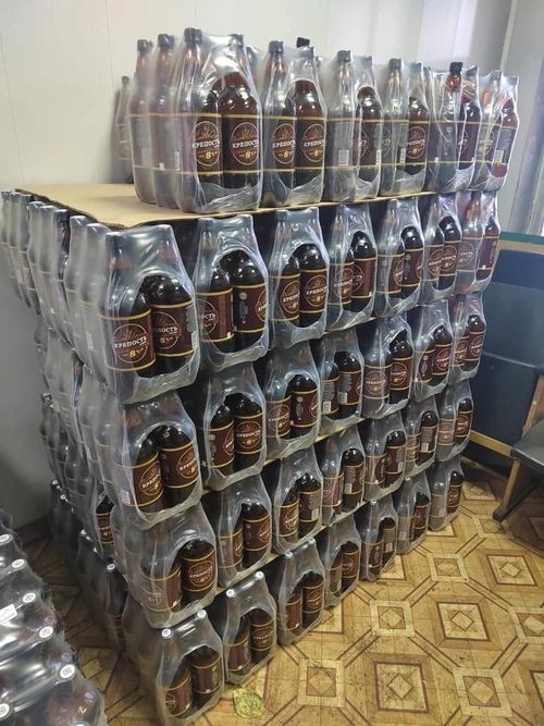 В Пий-Хемском районе пресекли факт ввоза нелегальной пивной продукции