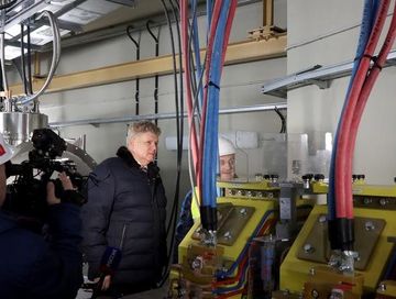 Полномочный представитель оценил ход строительства ЦКП «СКИФ»