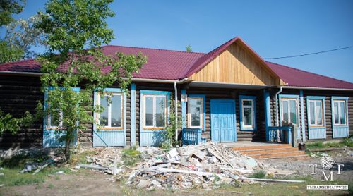 В Кызыл-Мажалыке идет капитальный ремонт Центра притяжения для развития и самореализации молодежи