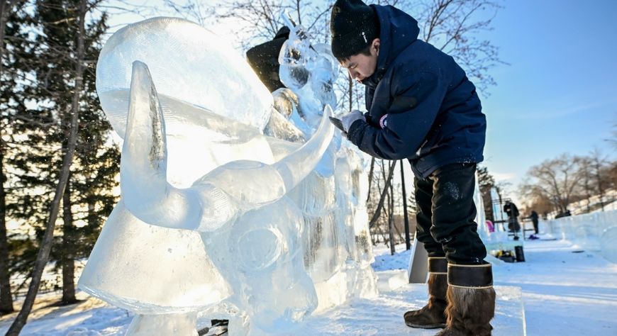 Студенты Кызылского колледжа искусств стали победителями фестиваля «Волшебный лёд Сибири»