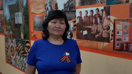 «Минута памяти»: о мужестве прадедов рассказывают учителя Тувы