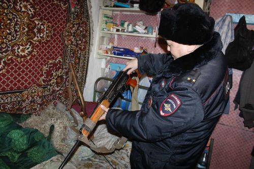 В Туве снизилось количество преступлений с применением оружия