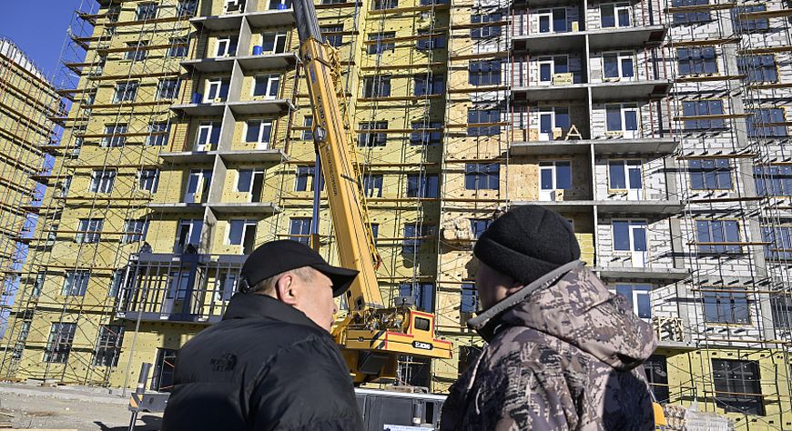 Тываның Баштыңы «Спутник» микрорайонда чуртталга бажыңнарының тудуун хынаан