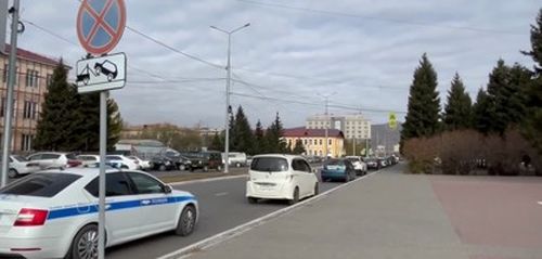 Госавтоинспекция проверила соблюдение правил парковки в Кызыле