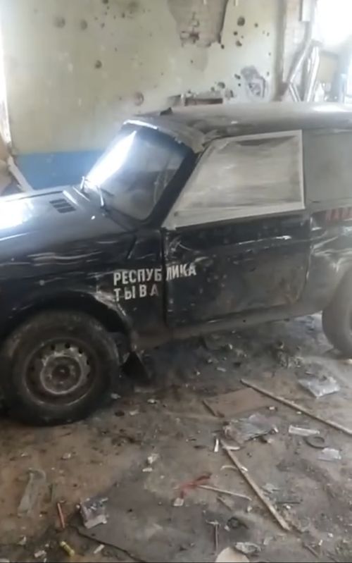 Легендарная Нива продолжает выполнять боевые задачи на передовой