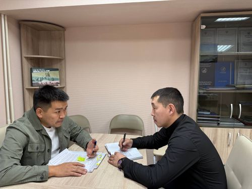 Участник федеральной программы «Время Героев» Азиат Догдугаш проходит стажировку в Министерстве по делам молодежи