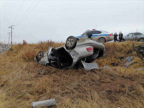 В Туве за минувшие сутки произошли две аварии с пострадавшими